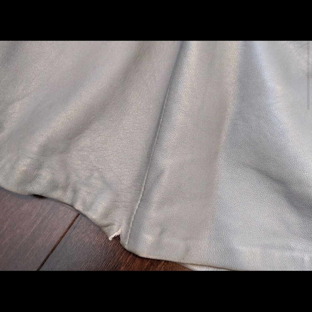 Vintage  leather full circle skirt - Picture 6 of 7